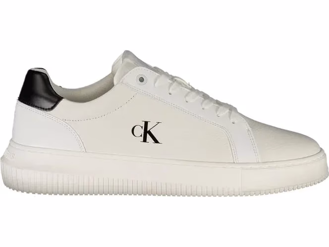 Calvin Klein Bianco Polyurethane Men Sneaker