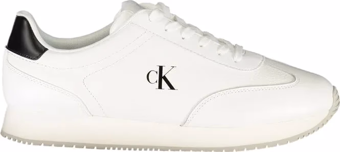 Calvin Klein Bianco Polyurethane Men Sneaker
