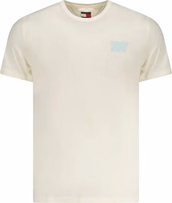 Beige Cotton Men T-Shirt