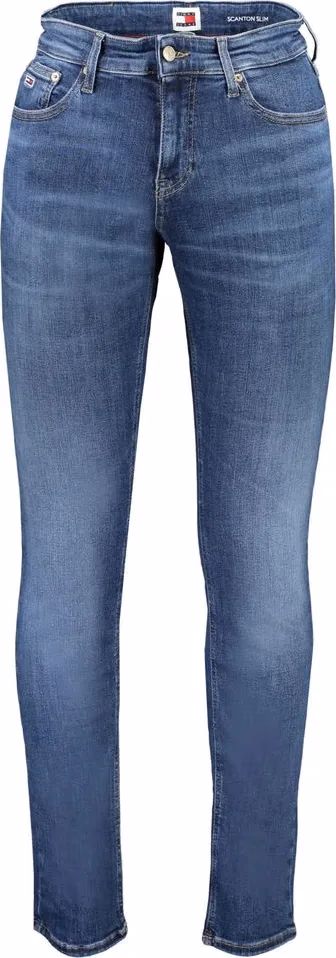 Tommy Hilfiger Blu Cotton Men Jeans