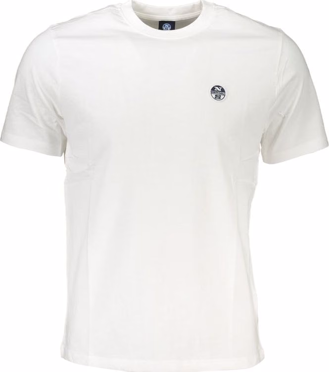 North Sails Bianco Cotton Men T-Shirt