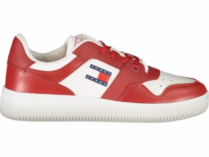 Tommy Hilfiger Rosso Leather Men Sneaker