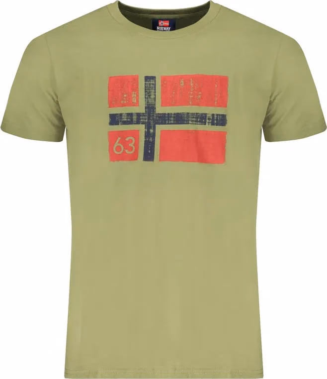 Norway 1963 Verde Cotton Men T-Shirt