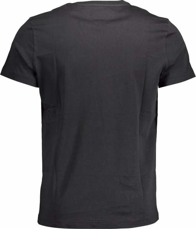Tommy Hilfiger Black Organic Cotton Men T-Shirt