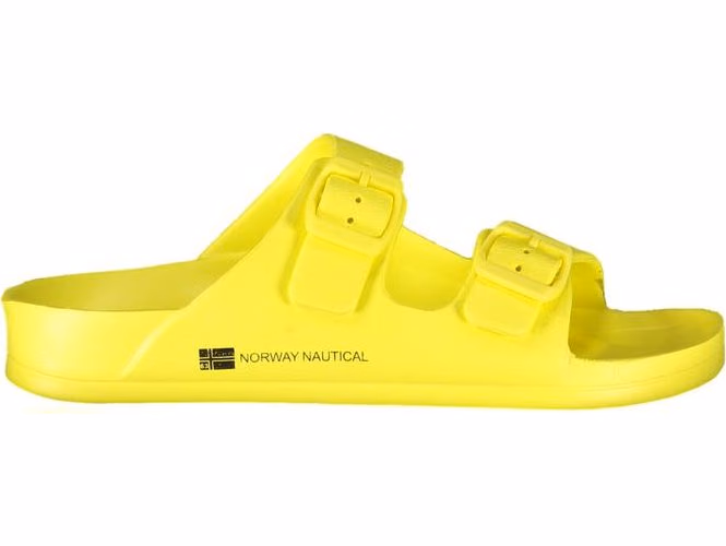 Norway 1963 Giallo Plastica Women Ciabatta