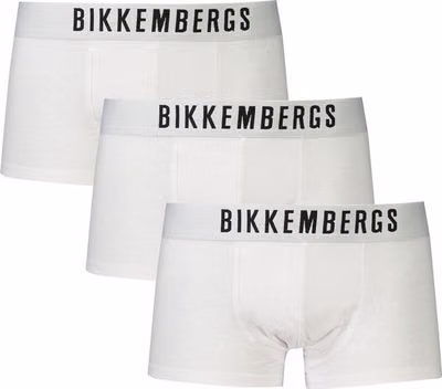 White Polyester Men Boxer