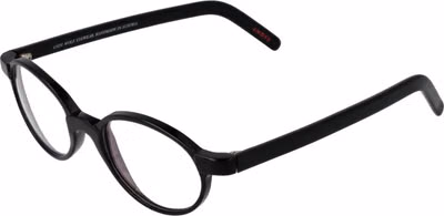 Black Acetate Glasses (Frames)