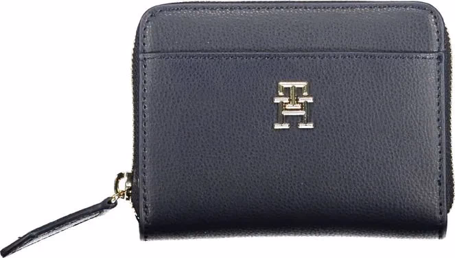 Tommy Hilfiger Blue Polyester Women Wallet
