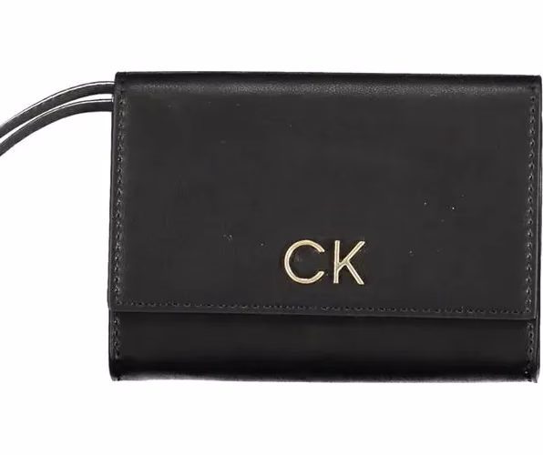 Calvin Klein Black Polyester Women Wallet