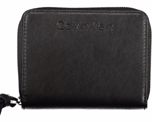 Calvin Klein Nero Polyester Woman Wallet