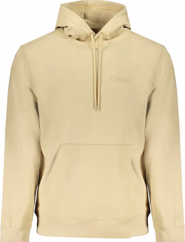 Calvin Klein Beige Cotton Men Sweatshirt