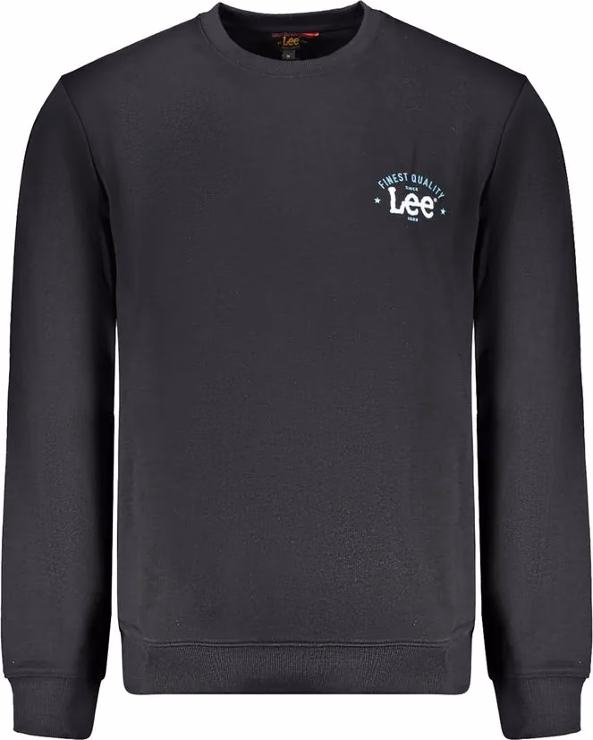 Lee Black Cotton Men's Sweatshirt