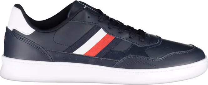 Tommy Hilfiger Blue Polyurethane Men Sneaker