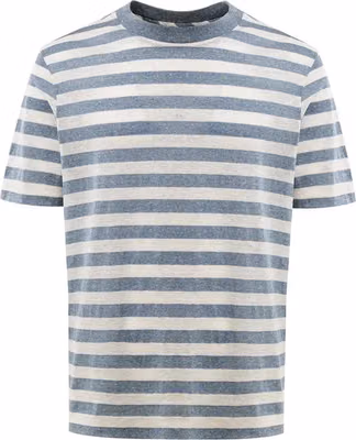 Blue Cotton T-Shirt
