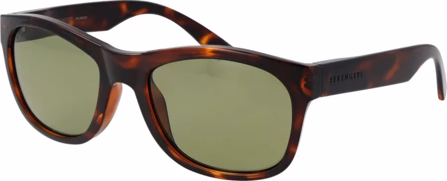 Serengeti Brown Plastic Sunglasses