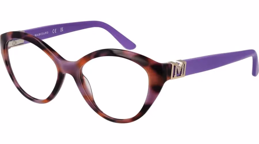 Marciano by Guess Purple Acetate Glasses (Frames)