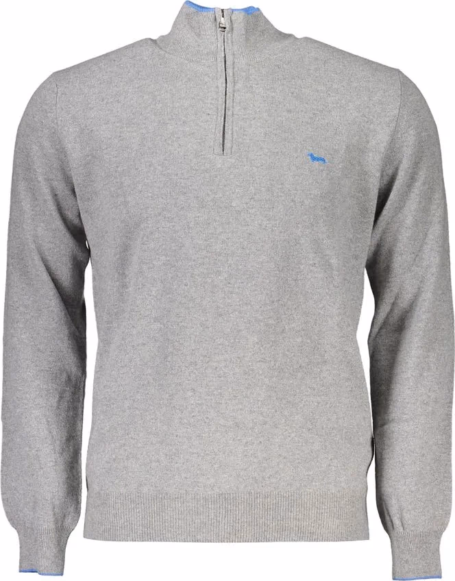 Harmont & Blaine Grey Viscosa Mens Sweater