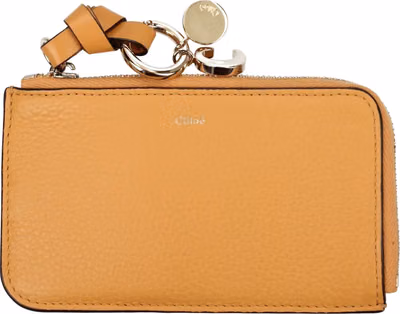 Orange Leather Wallet