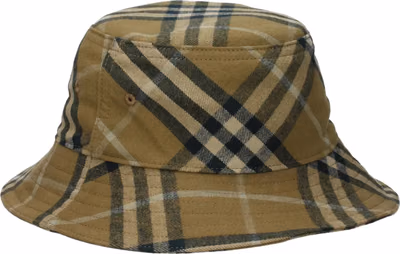 Green Cotton Bucket Hat