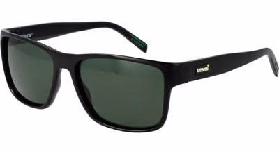 Black Polyamide Sunglasses