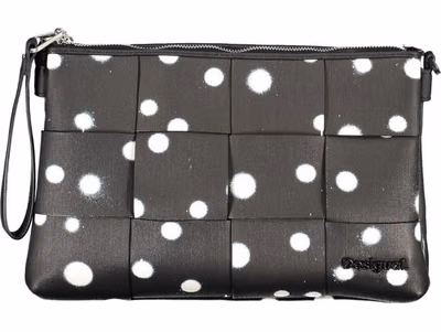 Black Polyurethane Women Bag