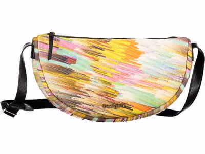 Giallo Polyester Woman Shoulder Bag