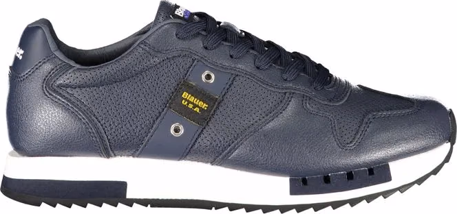 Blauer Blue Polyurethane Men's Sneaker