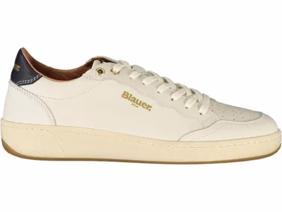 White Leather Women Sneaker