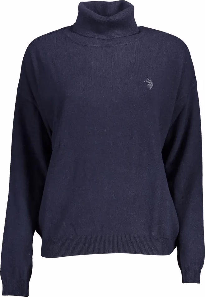 U.S. POLO ASSN. Blue Fabric Women's Sweater