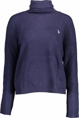Blue Acrylic Womens Sweater