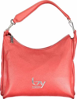 Rosso Polyurethane Women Handbag