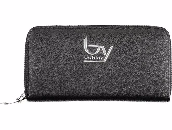 BYBLOS Black Polyurethane Women Wallet