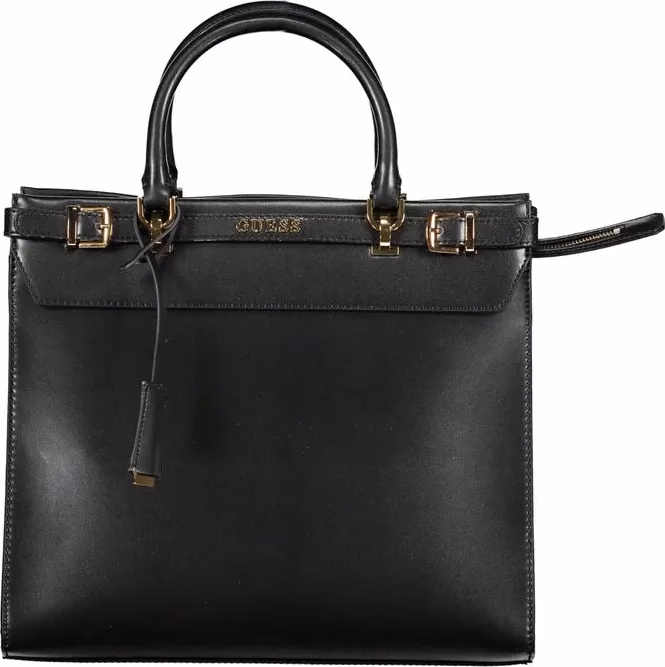 Guess Jeans Black Polyurethane Women Handbag