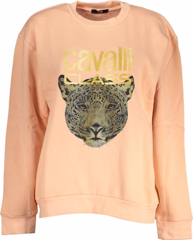 Cavalli Class Rosa Polyester Women Sweatshirt