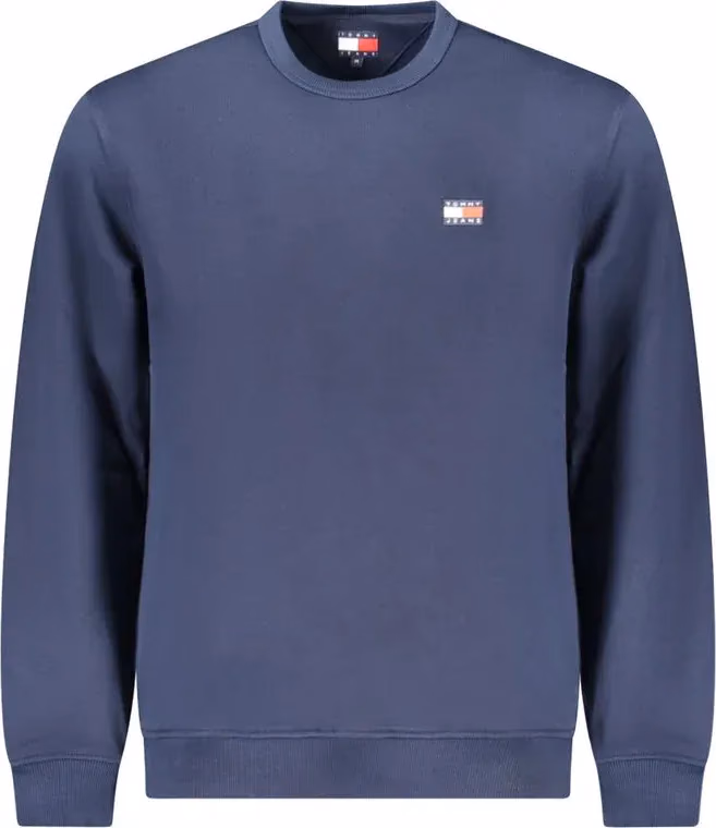 Tommy Hilfiger Blu Cotton Male Sweatshirt