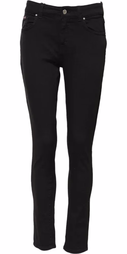 Dolce & Gabbana Black Cotton Skinny Mid Waist Denim Jeans