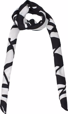 Black Silk Foulard