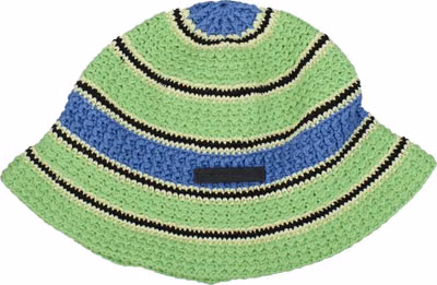 Green Cotton Bucket Hat