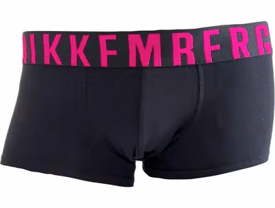 Black Cotton Men's Boxer