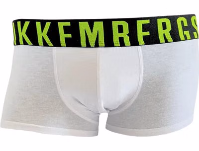 White Cotton Men Boxer