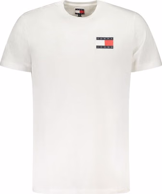White Cotton Men's T-Shirt