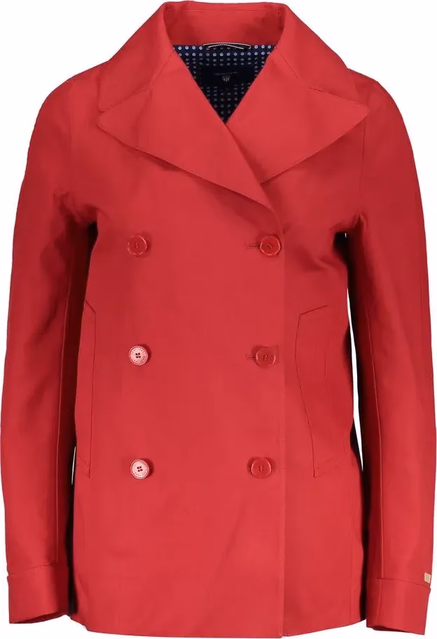 Gant Rosso Cotton Women Jacket