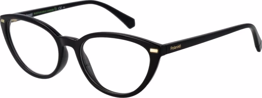 Polaroid Black Eco Polyamide Glasses (Frames)