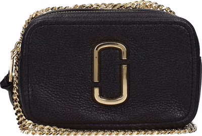 Black Leather Crossbody Bag