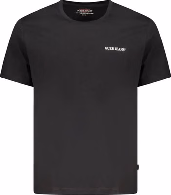 Black Cotton Men T-Shirt