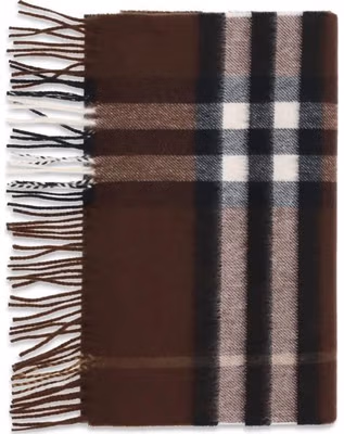 Brown Cashmere Scarf