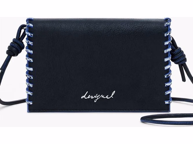 Desigual Nero Poliuretano Women Wallet