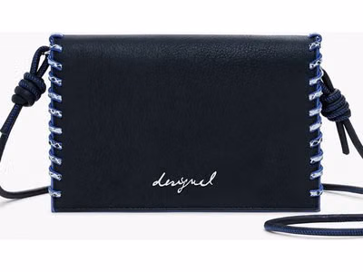Nero Poliuretano Women Wallet