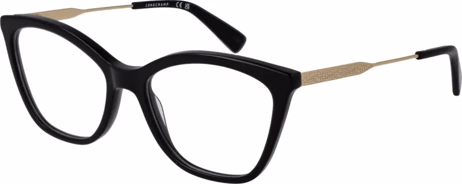 Longchamp Black Metal Glasses (Frames)