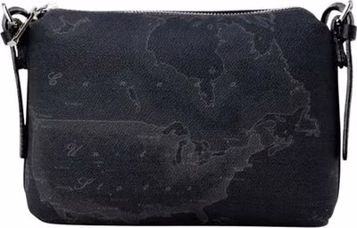 Black Polyester Handbag